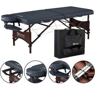 Foto 2 | Mesa De Masaje Master Massage Newport Portátil De 30 Cm, Color Azul Real - Venta Internacional.