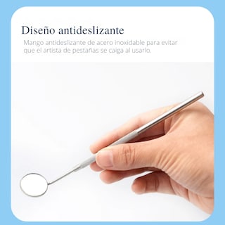 Foto 4 | Espejo de Inspección Dental Acero Inoxidable