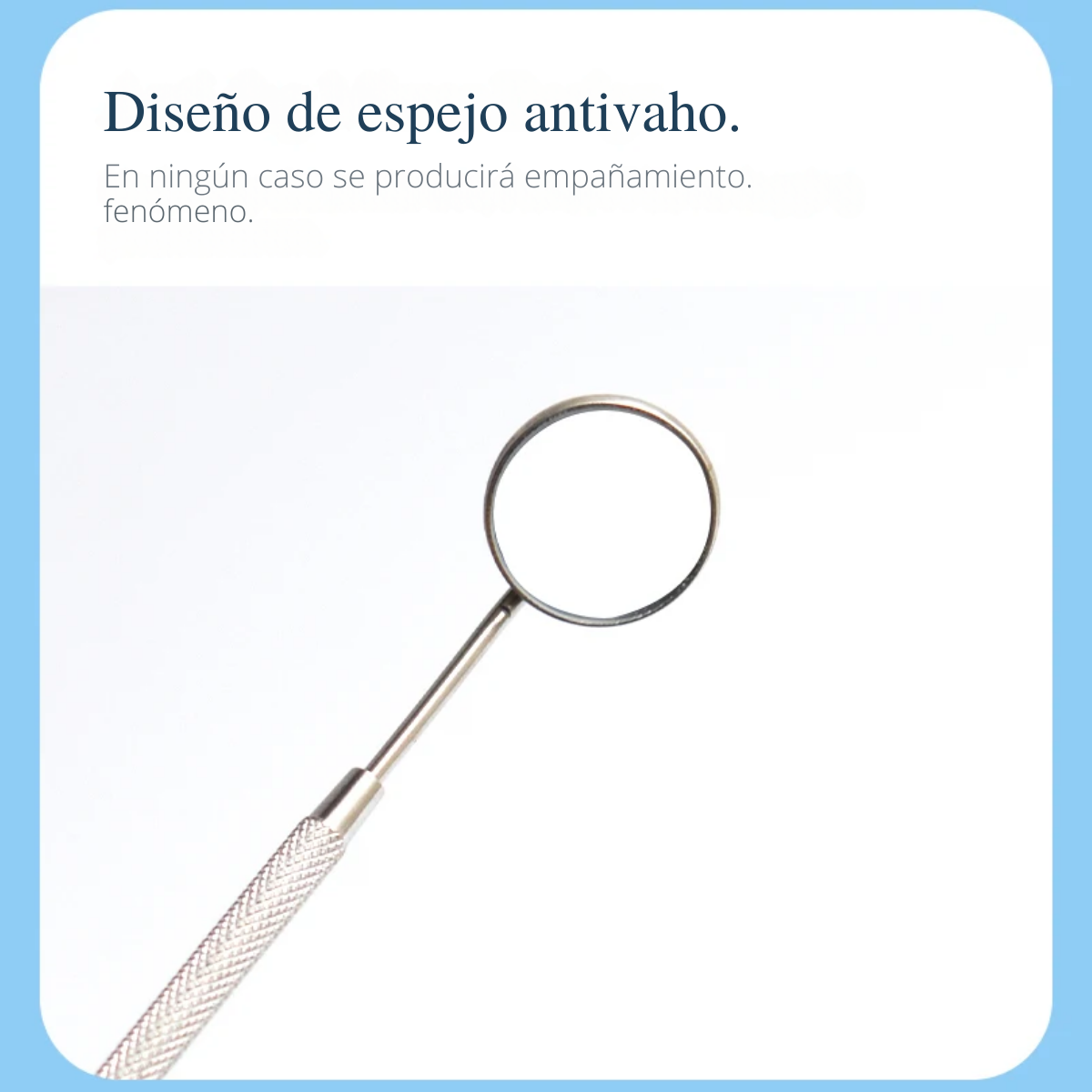 Foto 6 pulgar | Espejo de Inspección Dental Acero Inoxidable