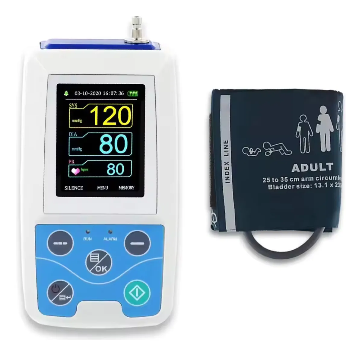 Foto 4 pulgar | Monitor de Presión Mapa Ambulatorio Contec Abpm50