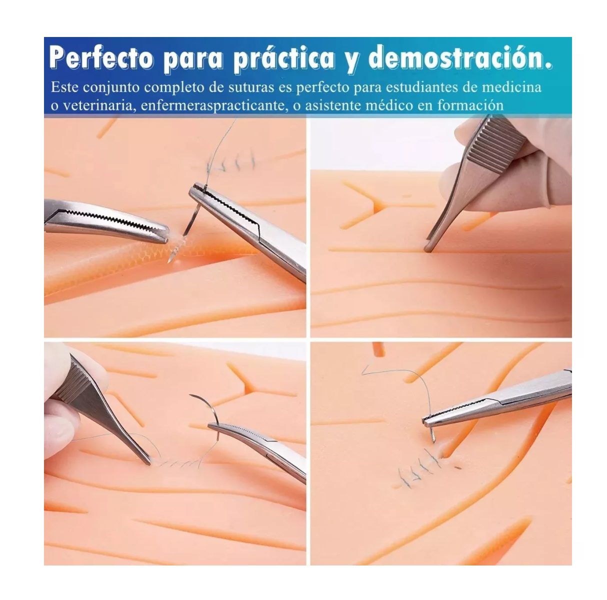 Foto 4 pulgar | Kit De Práctica De Suturas Anatómicos Para Estudiante