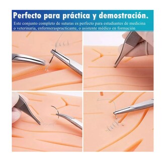 Foto 3 | Kit De Práctica De Suturas Anatómicos Para Estudiante