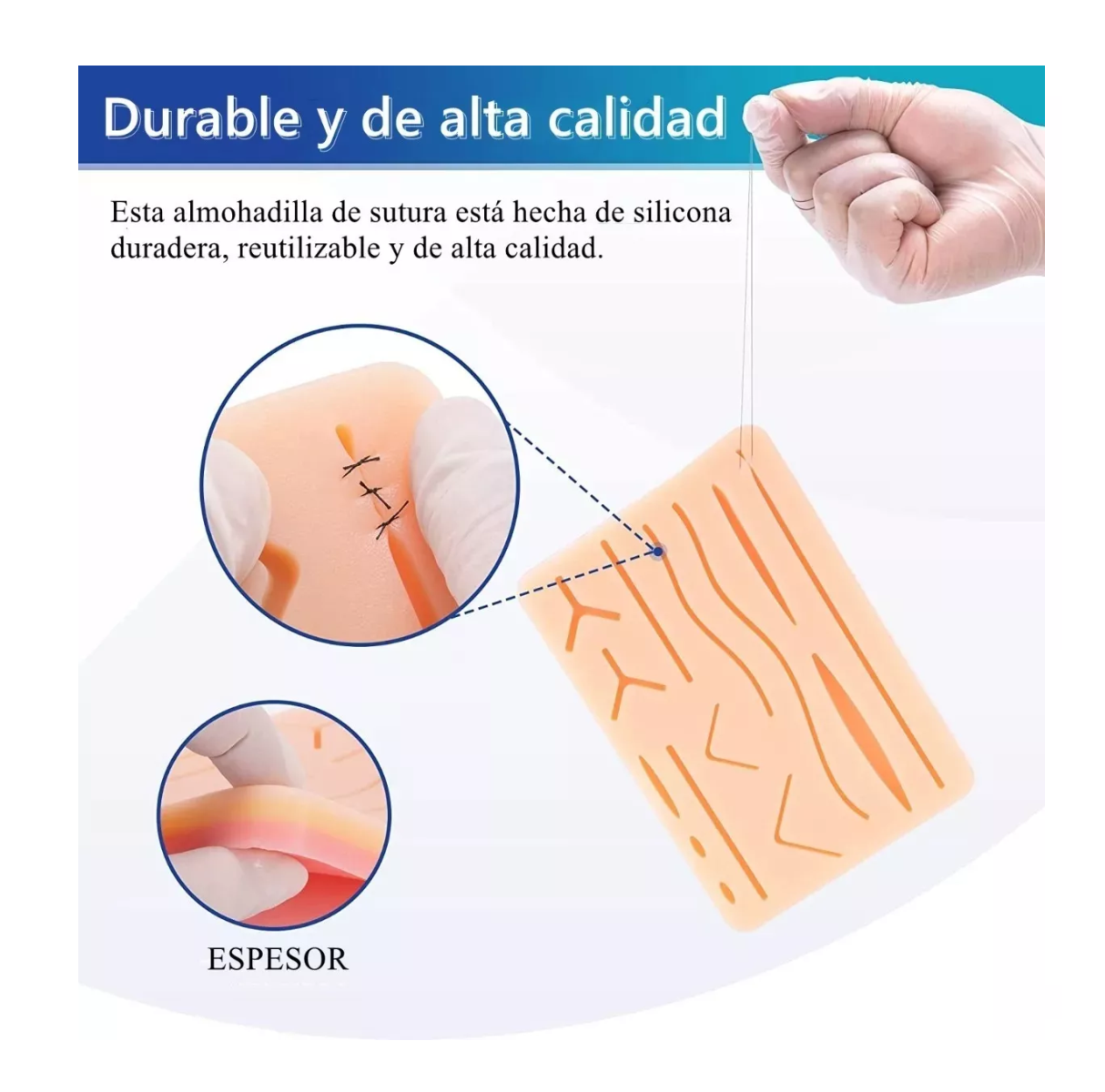 Foto 5 pulgar | Kit De Práctica De Suturas Anatómicos Para Estudiante
