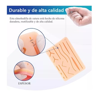 Foto 4 | Kit De Práctica De Suturas Anatómicos Para Estudiante