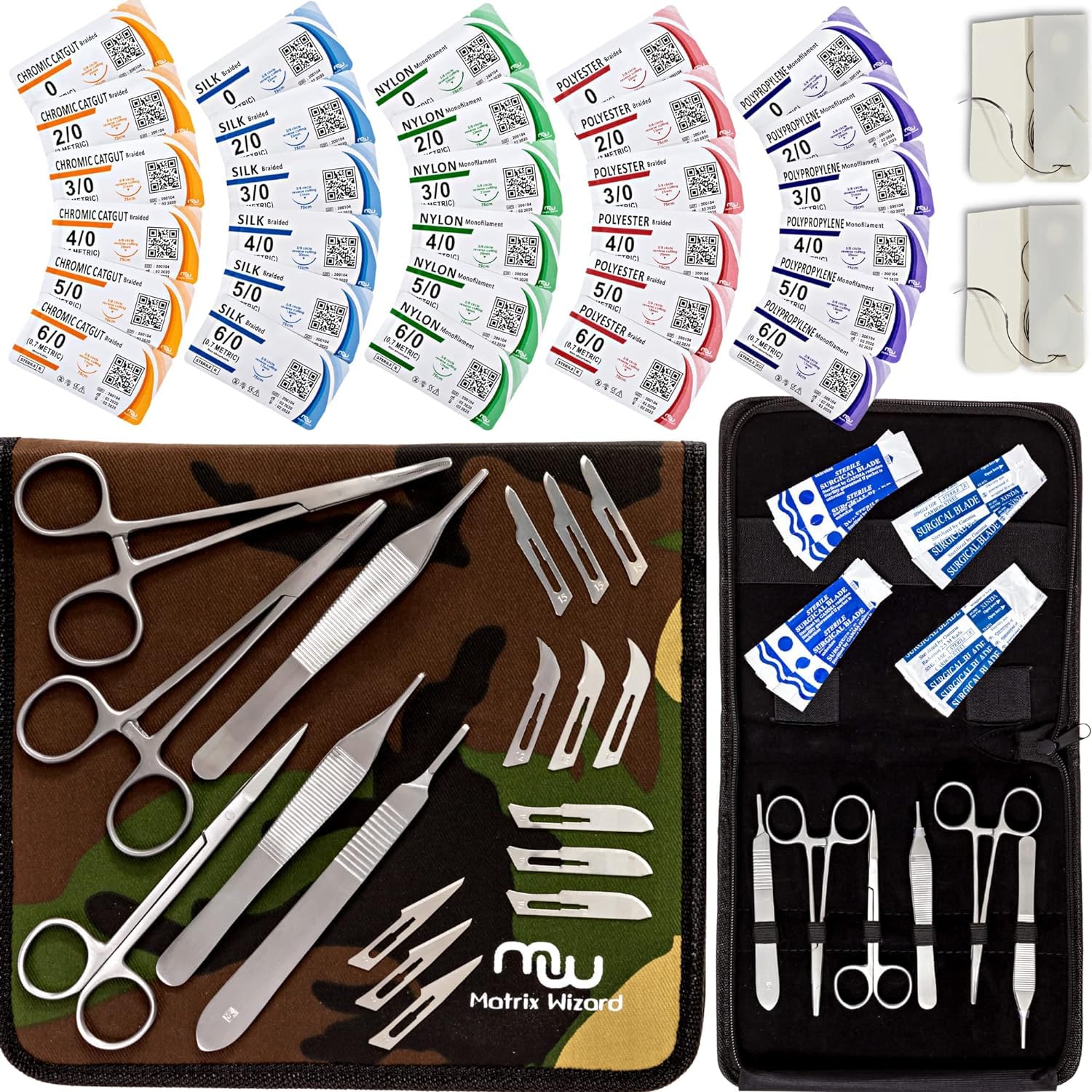 Foto 2 pulgar | Kit De Costura Quirúrgica Matrix Wizard, Hilo De Sutura Con Aguja - Venta Internacional.