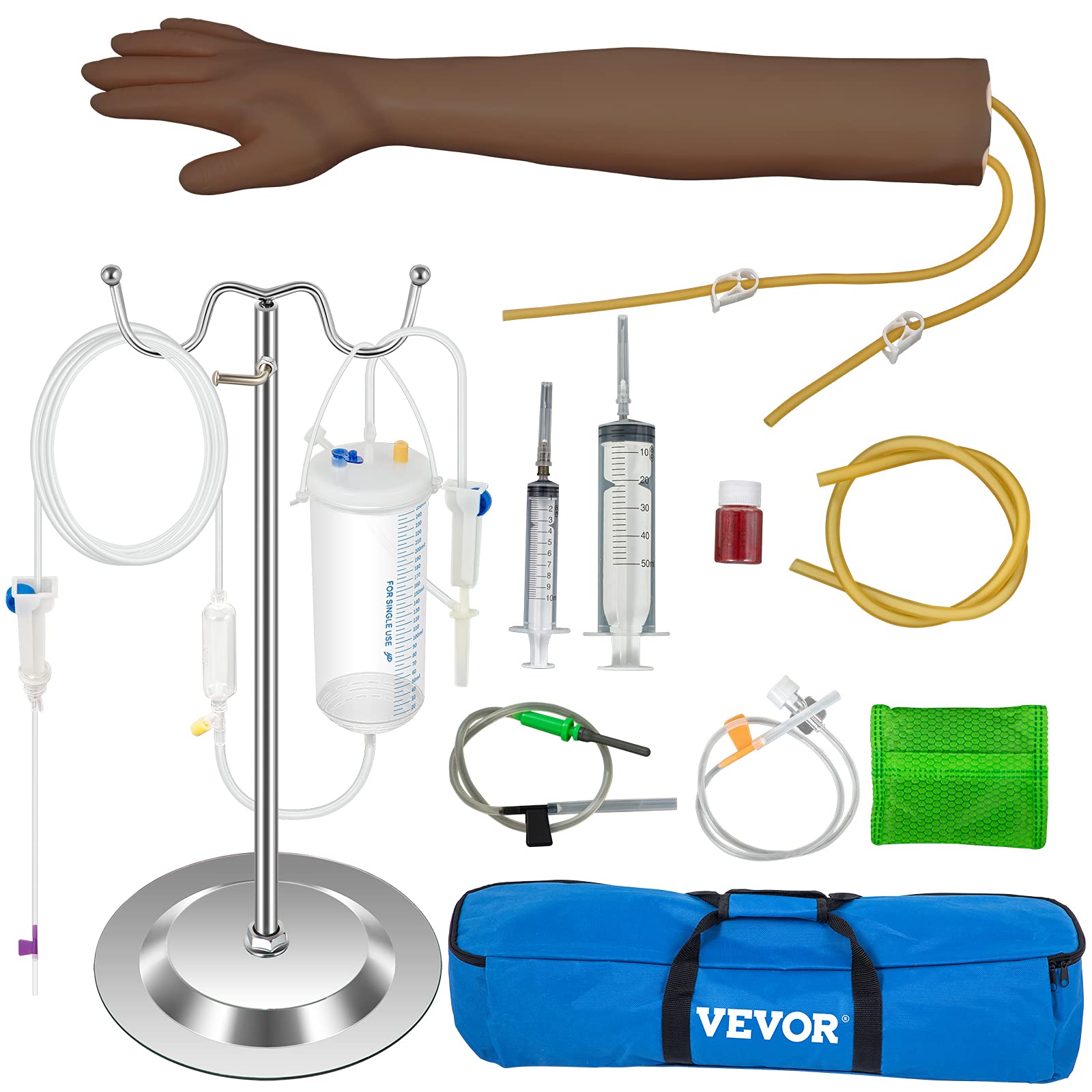 Foto 2 pulgar | Kit De Brazo De Práctica Intravenosa Vevor Intravenoso Con Flebotomía En Piel Oscura - Venta Internacional.