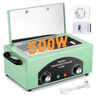 Foto 5 | Esterilizador Secador A Calor 500w Desinfección Acero Inox 2.2 Verde