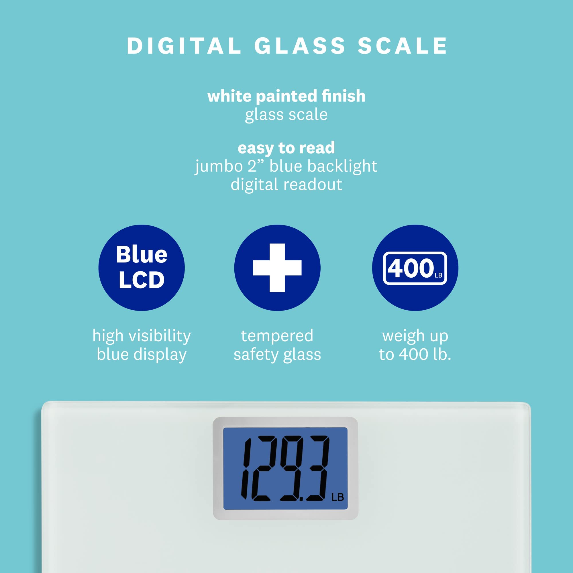 Foto 4 pulgar | Báscula De Baño Conair Weight Watchers Digital Glass, 400 Libras - Venta Internacional.