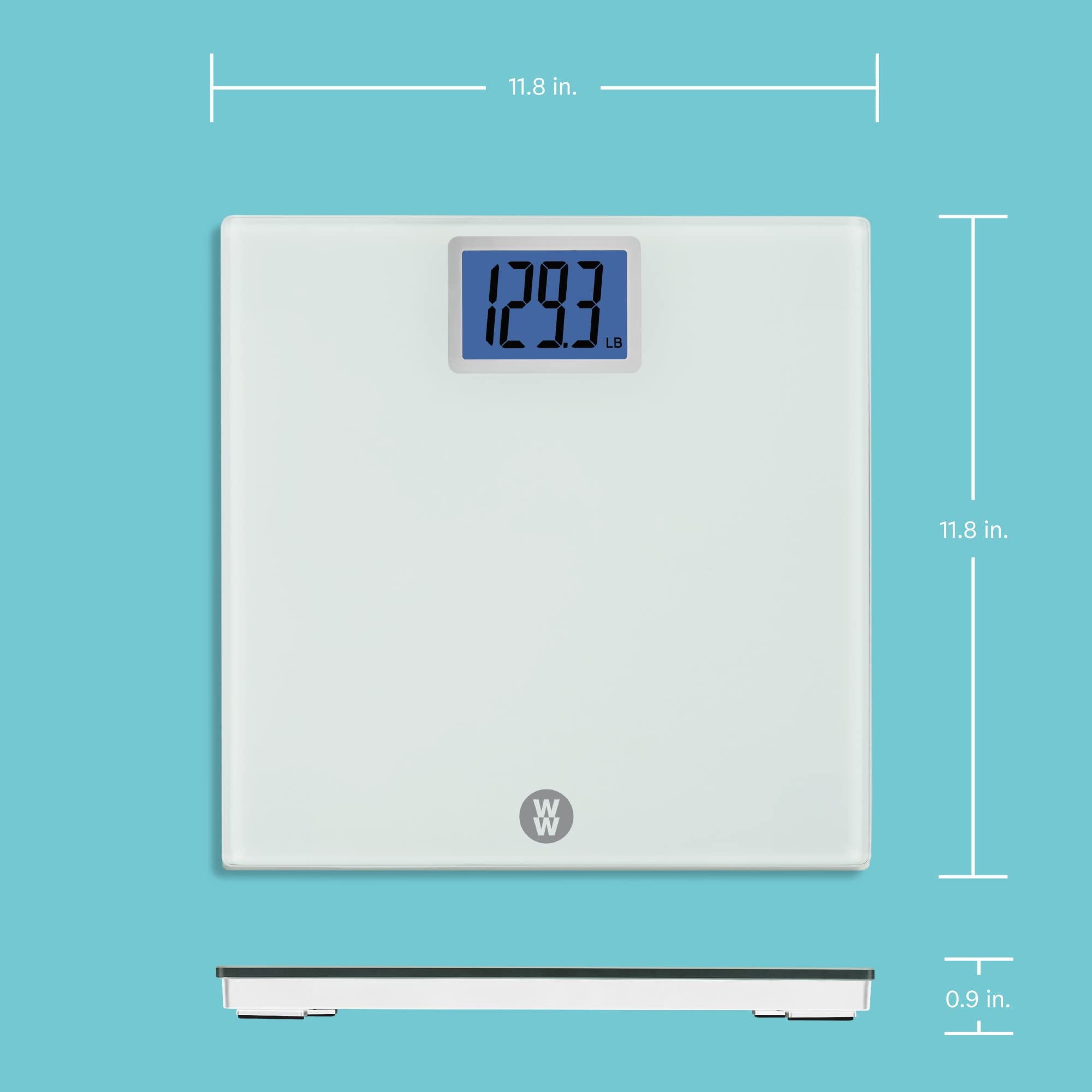 Foto 6 pulgar | Báscula De Baño Conair Weight Watchers Digital Glass, 400 Libras - Venta Internacional.