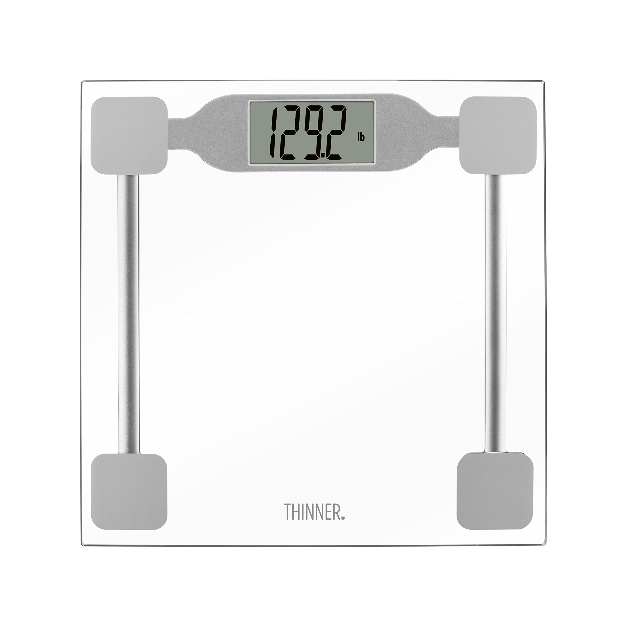 Foto 1 | Báscula De Baño Digital Conair Thinner, Cristal Transparente, 182 Kg - Venta Internacional.