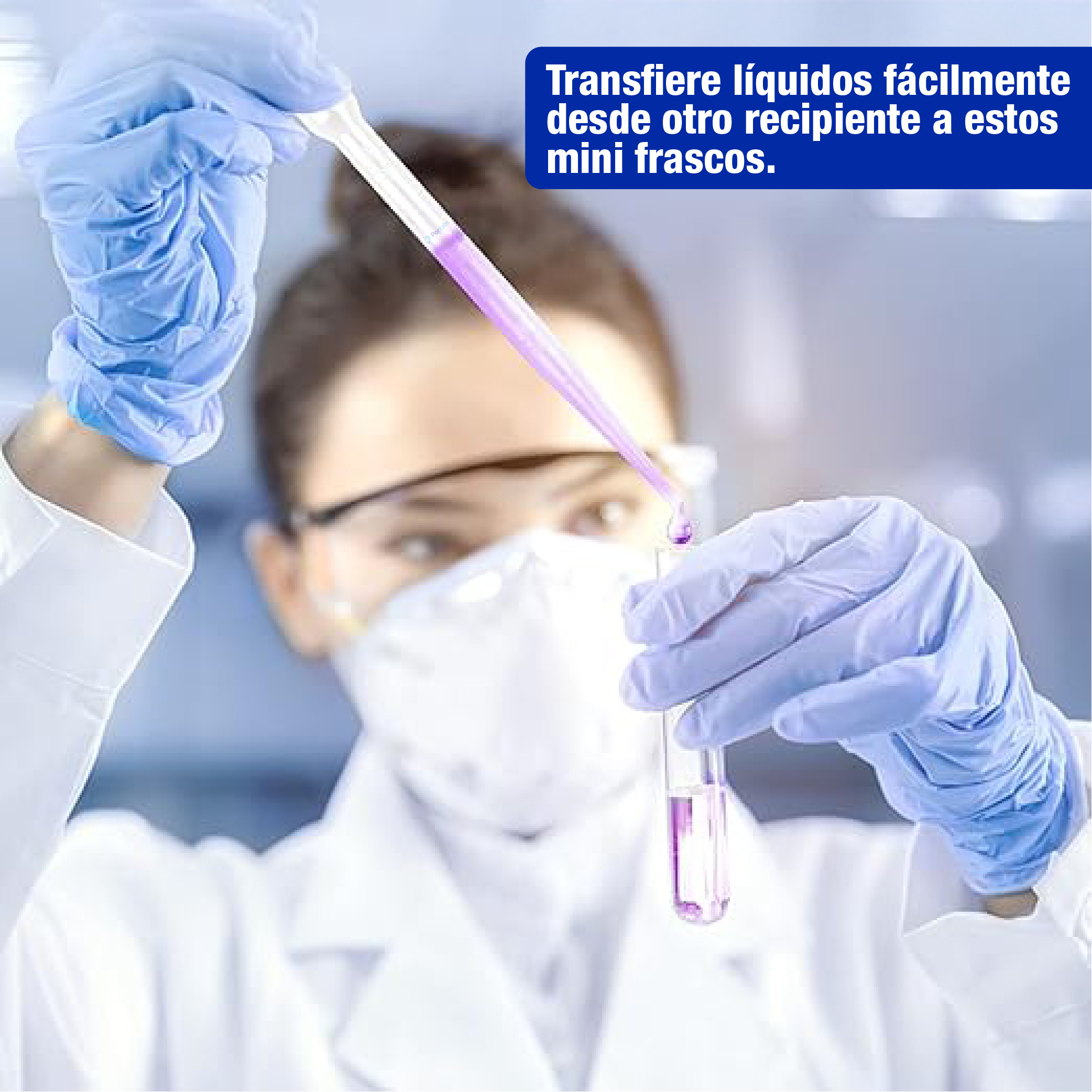 Foto 5 | Set de 20 Pipetas Desechables Transparentes de 3 ml