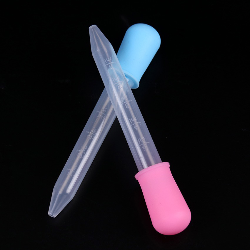 Foto 3 pulgar | Set de 5 Pipetas Cuentagotas de Silicona para Niños