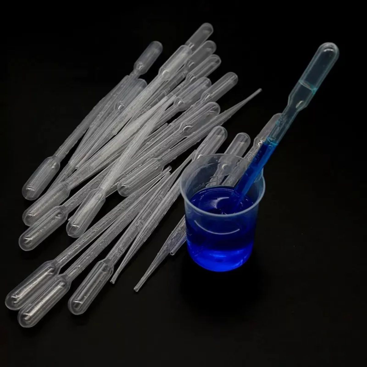 Foto 4 | Set de 10 Pipetas Desechables Transparentes de 3 ml
