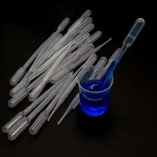 Foto 4 | Set de 10 Pipetas Desechables Transparentes de 3 ml