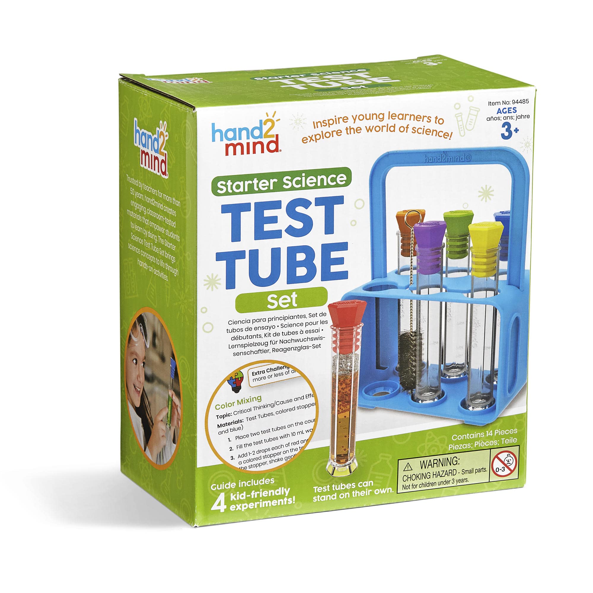 Foto 6 | Set De Tubos De Ensayo Hand2mind Starter Science Lab Para Niños - Venta Internacional.