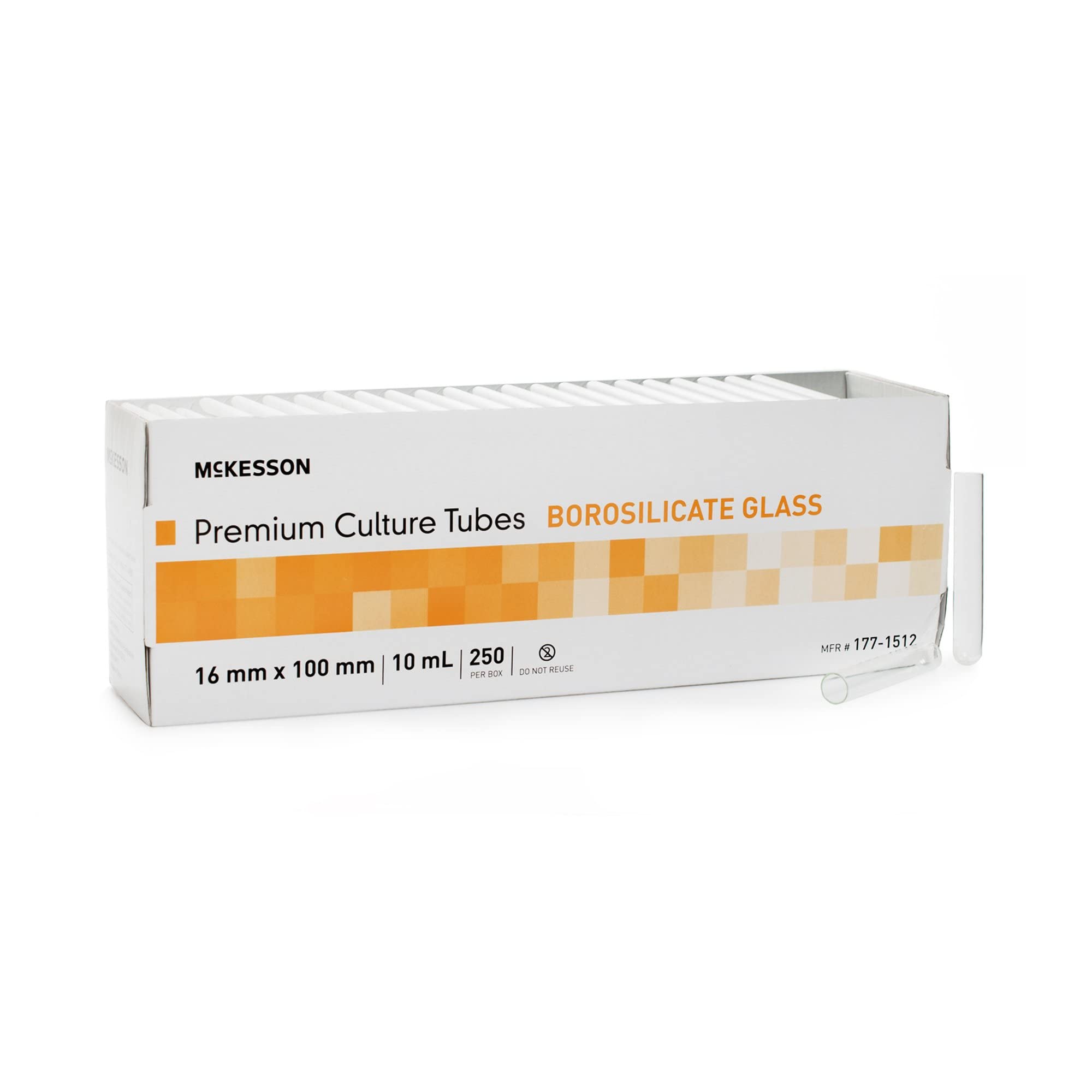 Foto 1 | Vidrio De Borosilicato Culture Tubes Mckesson, 10 Ml, 1000 Unidades - Venta Internacional.