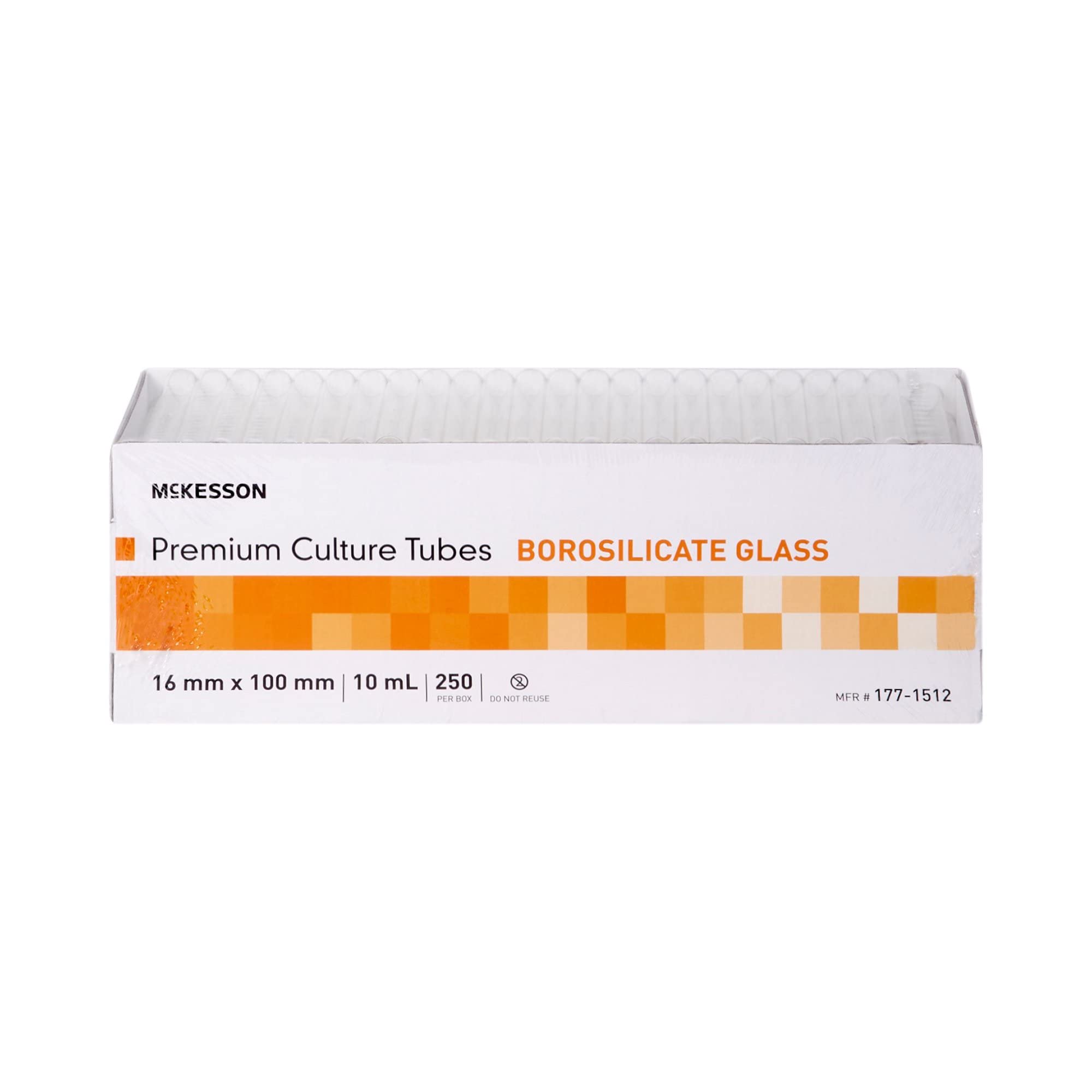 Foto 4 pulgar | Vidrio De Borosilicato Culture Tubes Mckesson, 10 Ml, 1000 Unidades - Venta Internacional.