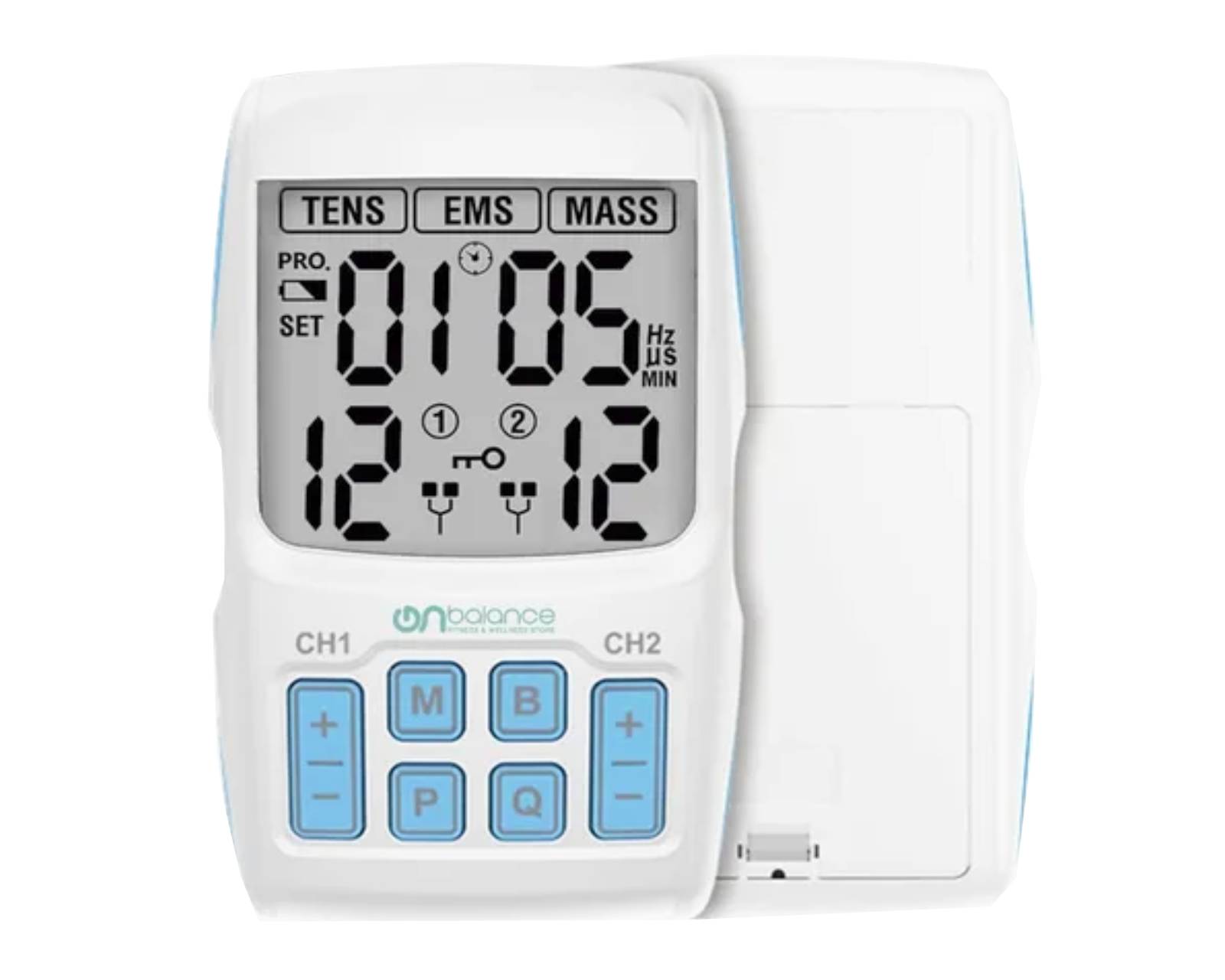 Foto 2 pulgar | Electroestimulador Onbalance R-c1 Tens, Ems Y Masaje 90 Programas Color Blanco