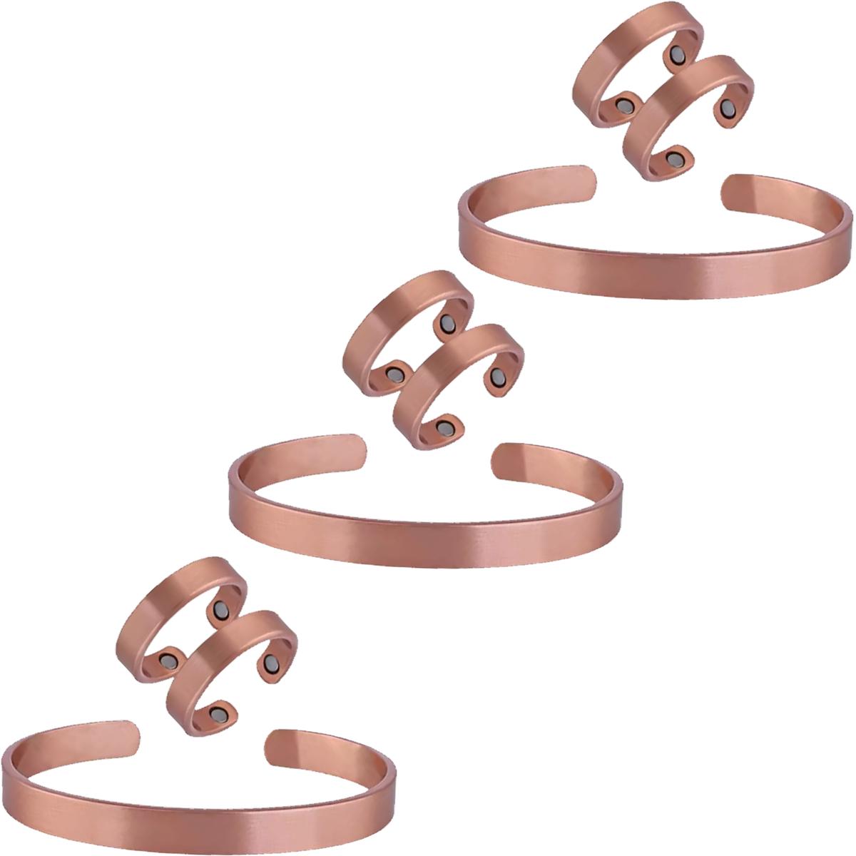 Foto 3 pulgar | Pulseras Curativas de Cobre VentDepot Mxbvt-003
