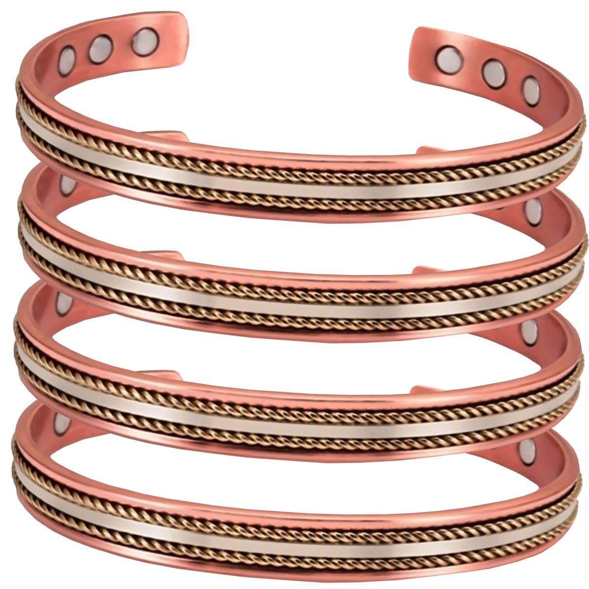 Pulsera VentDepot Mxwao-004 Cobre Texturizado