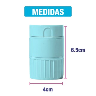 Foto 7 | Triturador con Cortador Azul para Pastillas y Vitaminas