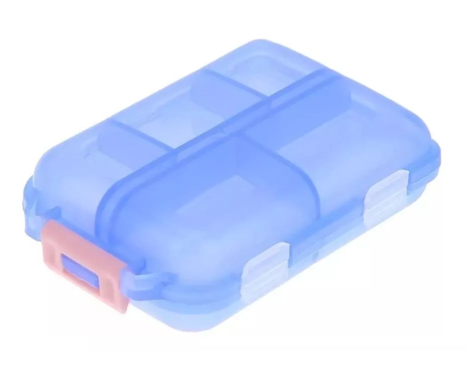 Foto 1 | Pastillero Diario Portabs con División Azul Mini Maleta