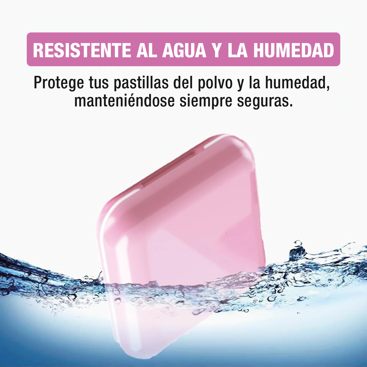 Foto 5 pulgar | Pastillero Organizador de Medicamentos 4 Tomas Diarias