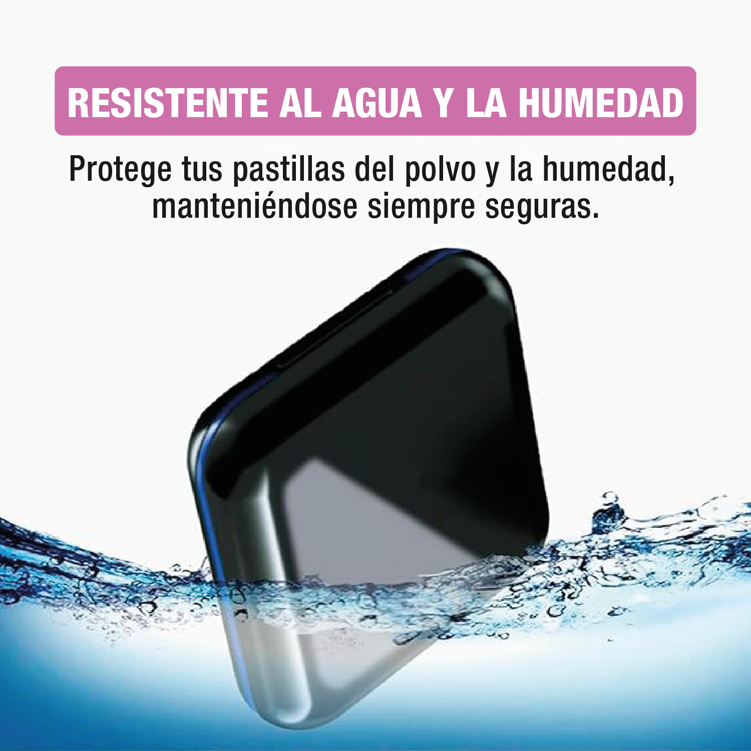 Foto 5 pulgar | Pastillero Organizador de Medicamentos 4 Tomas Diarias color Negro