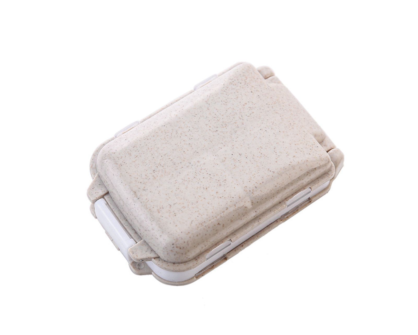 Foto 1 | Pastillero Diario con División Beige Mini Maleta