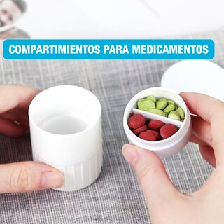 Foto 4 | Triturador con Cortador Blanco para Pastillas y Vitaminas