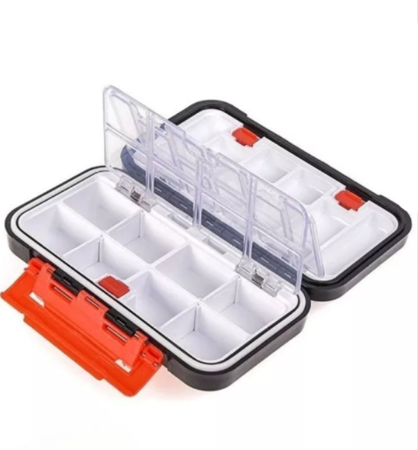Foto 3 pulgar | Pastillero Organizador Impermeable Negro con 16 Compartimentos