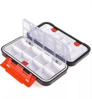 Foto 2 | Pastillero Organizador Impermeable Negro con 16 Compartimentos