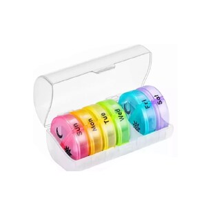 Foto 1 | Pastilleros Semanal Belug 7 Días Multicolor