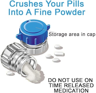 Foto 4 | Pulverizador Y Molinillo De Píldoras Pill Crusher Apex Con Almacenamiento - Venta Internacional.