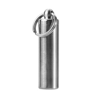 Foto 4 | Llavero Impermeable De Una Sola Cámara Para Pastilleros De Acero Inoxidable - Venta Internacional.