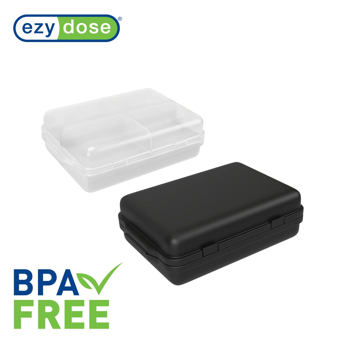 Foto 6 pulgar | Pastillero Ezy Dose Daily Pocket Pharmacy, 4 Compartimentos, Paquete De 2 - Venta Internacional.