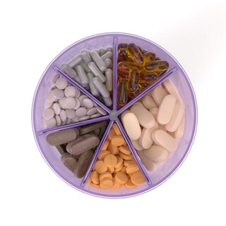 Foto 3 | Organizador De Vitaminas Ezy Dose, Almacenamiento Para 30 Días, 6 Compartimentos - Venta Internacional.