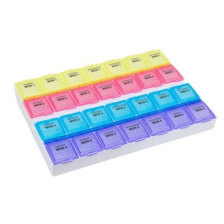 Foto 1 | Planificador De Píldoras Ezy Dose, Organizador Mensual De 28 Días Para Medtime - Venta Internacional.