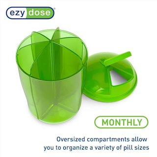 Foto 3 | Organizador De Vitaminas Ezy Dose Almacenamiento Para 30 Días 6 Compartimentos - Venta Internacional.