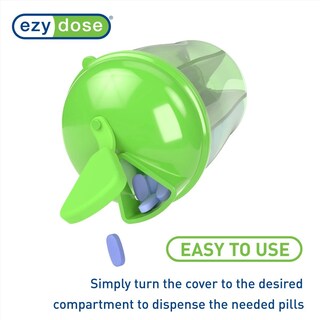 Foto 4 | Organizador De Vitaminas Ezy Dose Almacenamiento Para 30 Días 6 Compartimentos - Venta Internacional.