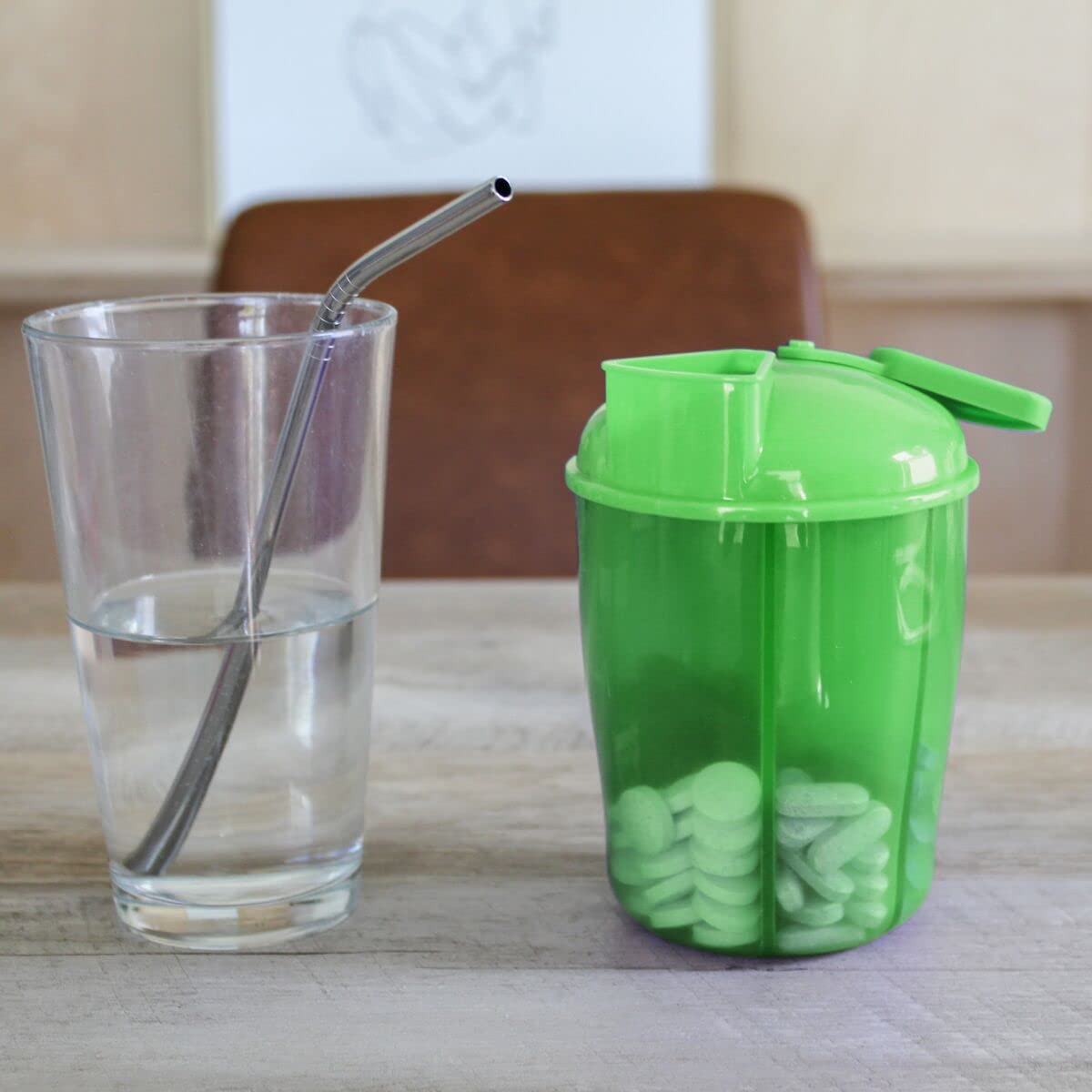 Foto 6 pulgar | Organizador De Vitaminas Ezy Dose  Almacenamiento Para 30 Días  6 Compartimentos - Venta Internacional.