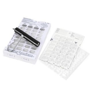 Foto 1 | Caja Organizadora De Píldoras Medicamentos Y Vitaminas Kit Ezy Dose Para 31 Días - Venta Internacional.
