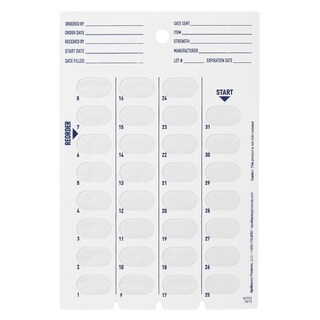 Foto 4 | Caja Organizadora De Píldoras Medicamentos Y Vitaminas Kit Ezy Dose Para 31 Días - Venta Internacional.