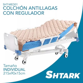 Foto 3 | Colchón De Aire Antillagas Con Regulador De Presión Alterna