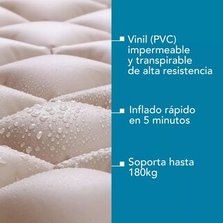 Foto 5 | Colchón De Aire Antillagas Con Regulador De Presión Alterna