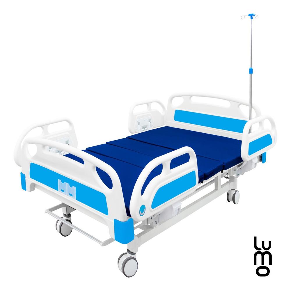 Foto 4 pulgar | Cama Hospitalaria Eléctrica Porta Suero Colchón