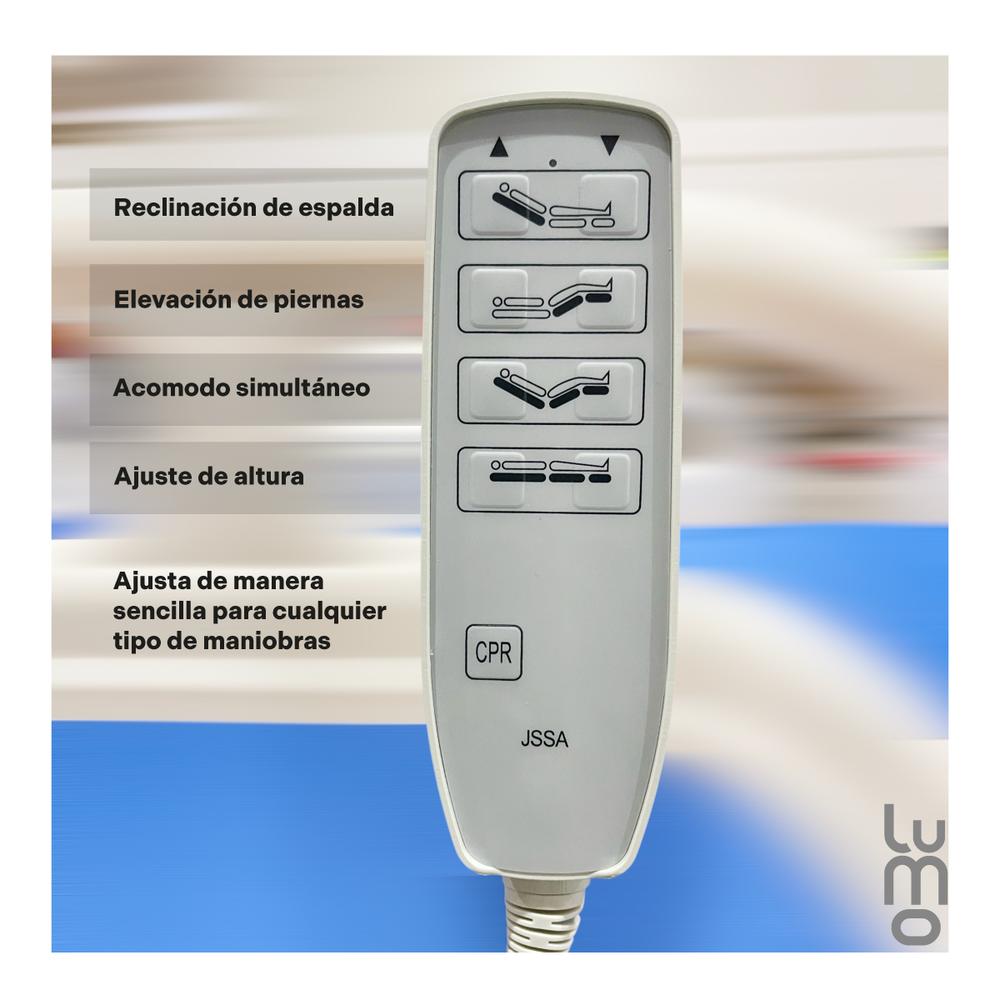 Foto 4 pulgar | Cama Hospitalaria Eléctrica 4 Posiciones Altura Ajustable