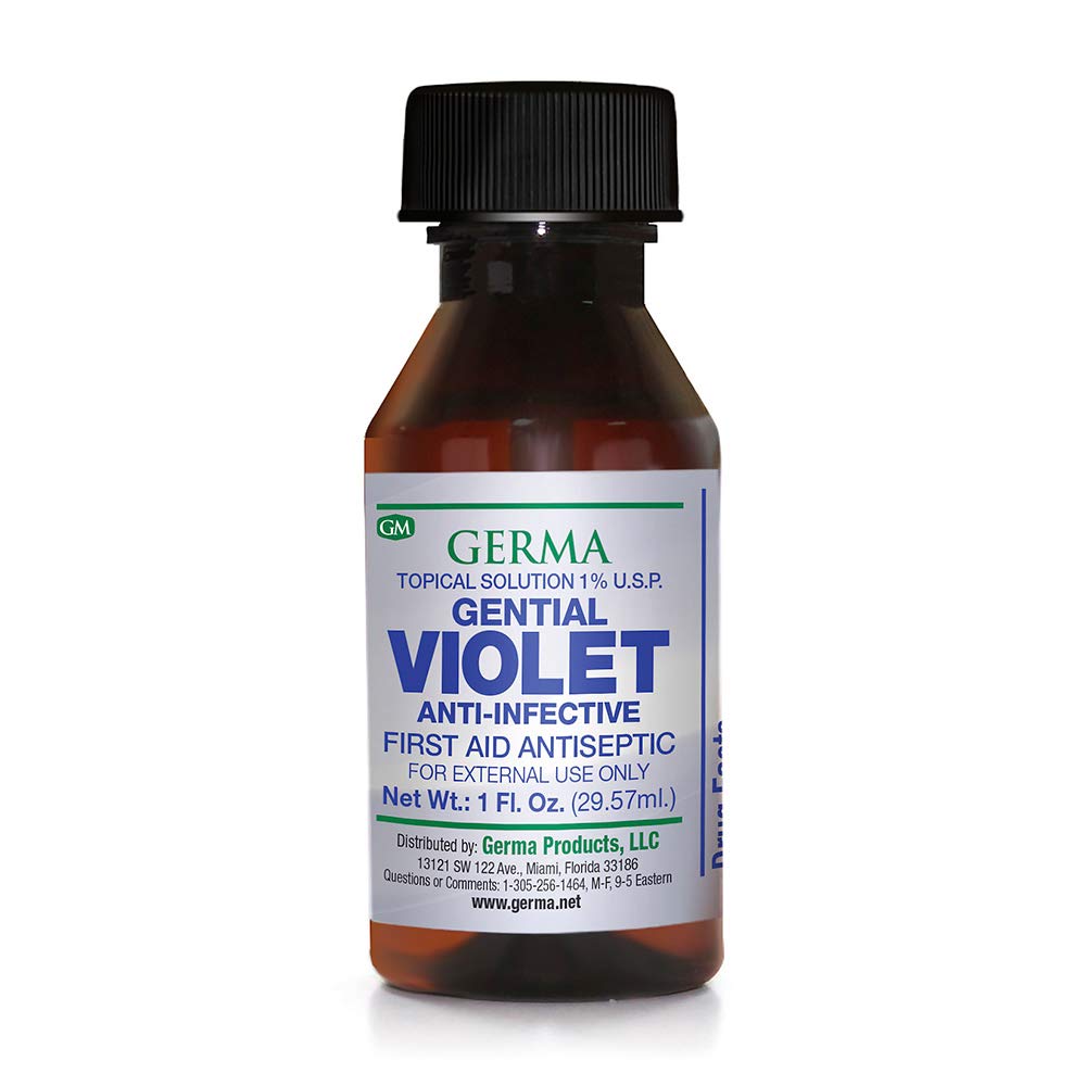 Antiséptico Antibacteriano Violeta De Genciana 30 Ml - Germa - Venta Internacional.