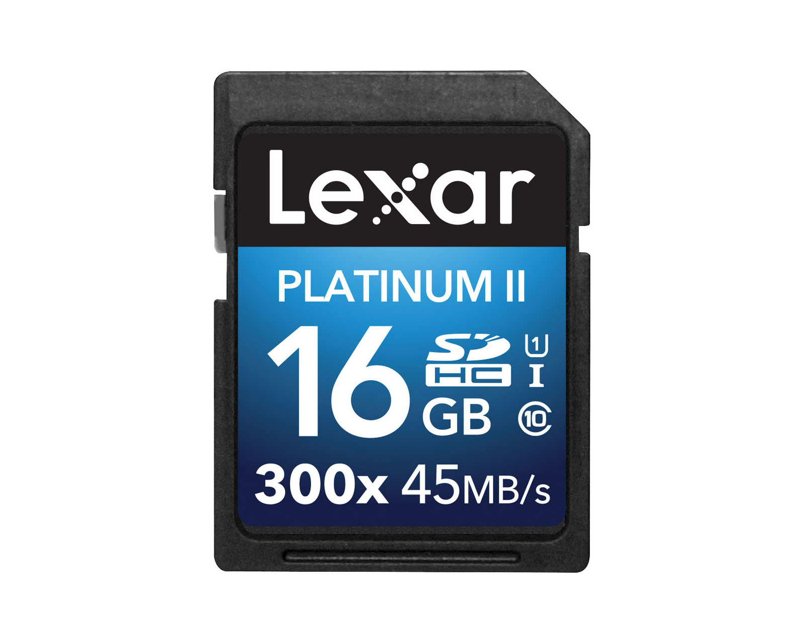 Foto 2 pulgar | Tarjeta de Memoria Lexar 16gb Sdhc 300x Clase 10 Uhs-i Platinum Ii