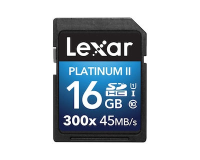Foto 1 | Tarjeta de Memoria Lexar 16gb Sdhc 300x Clase 10 Uhs-i Platinum Ii